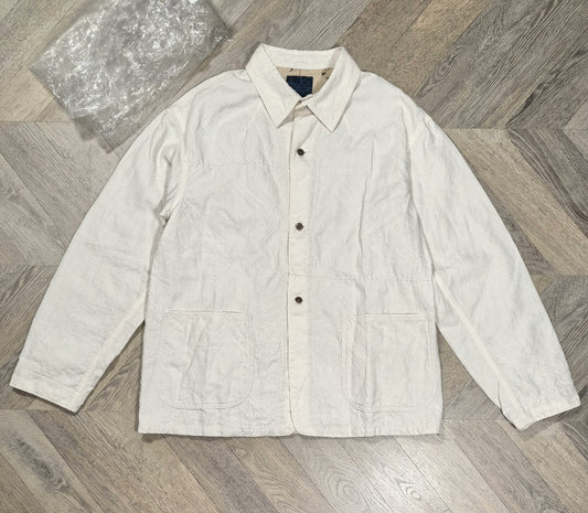 visvim 22AW ICT coverall jacket in ivory