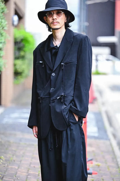Yohji Yamamoto Zipper Deconstructed Jacket
