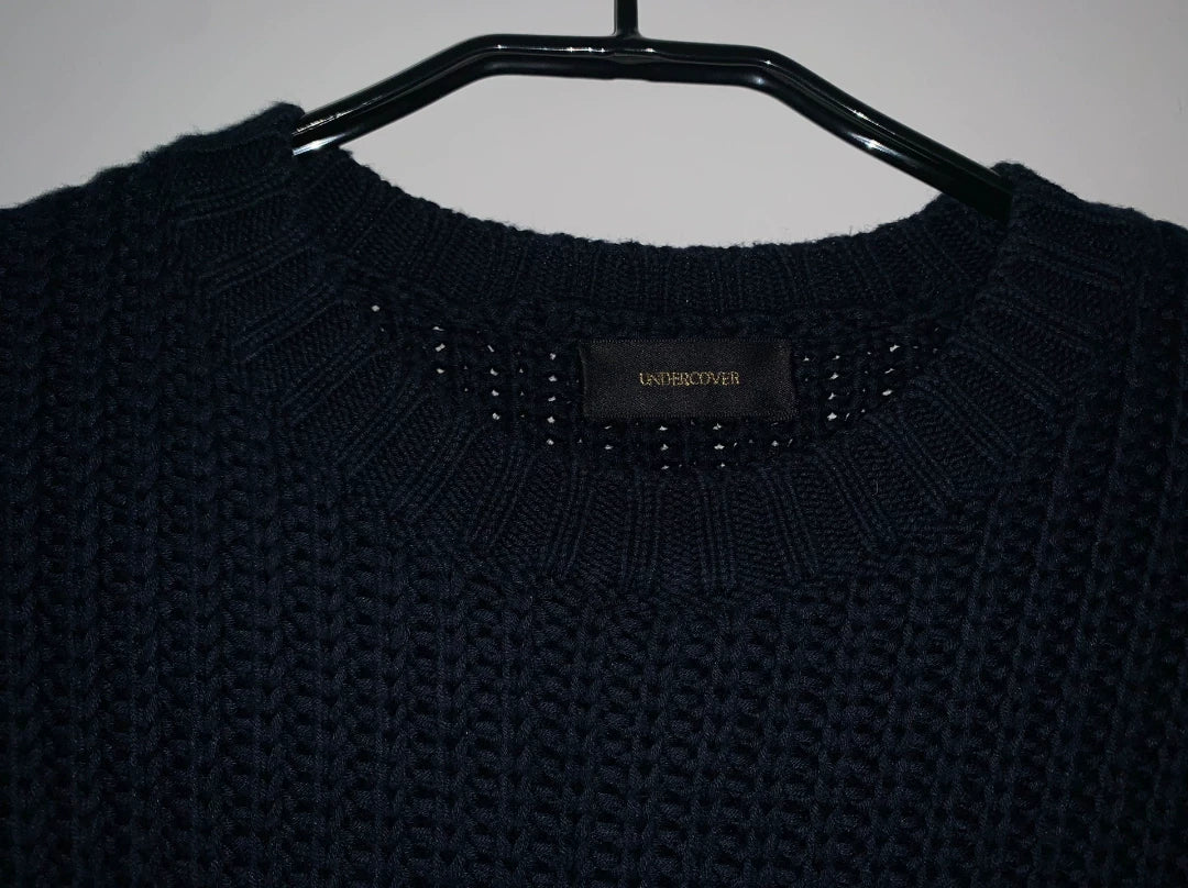 Undercover Spliced Knit Sweater