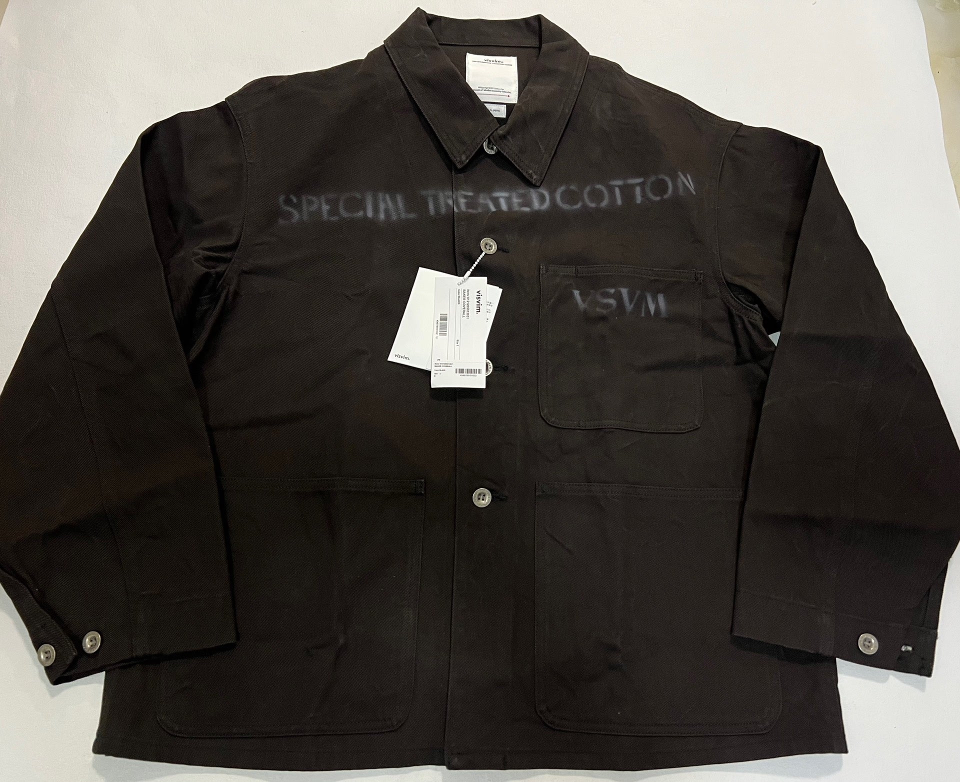 VISVIM 21AW BAKER COVERALL