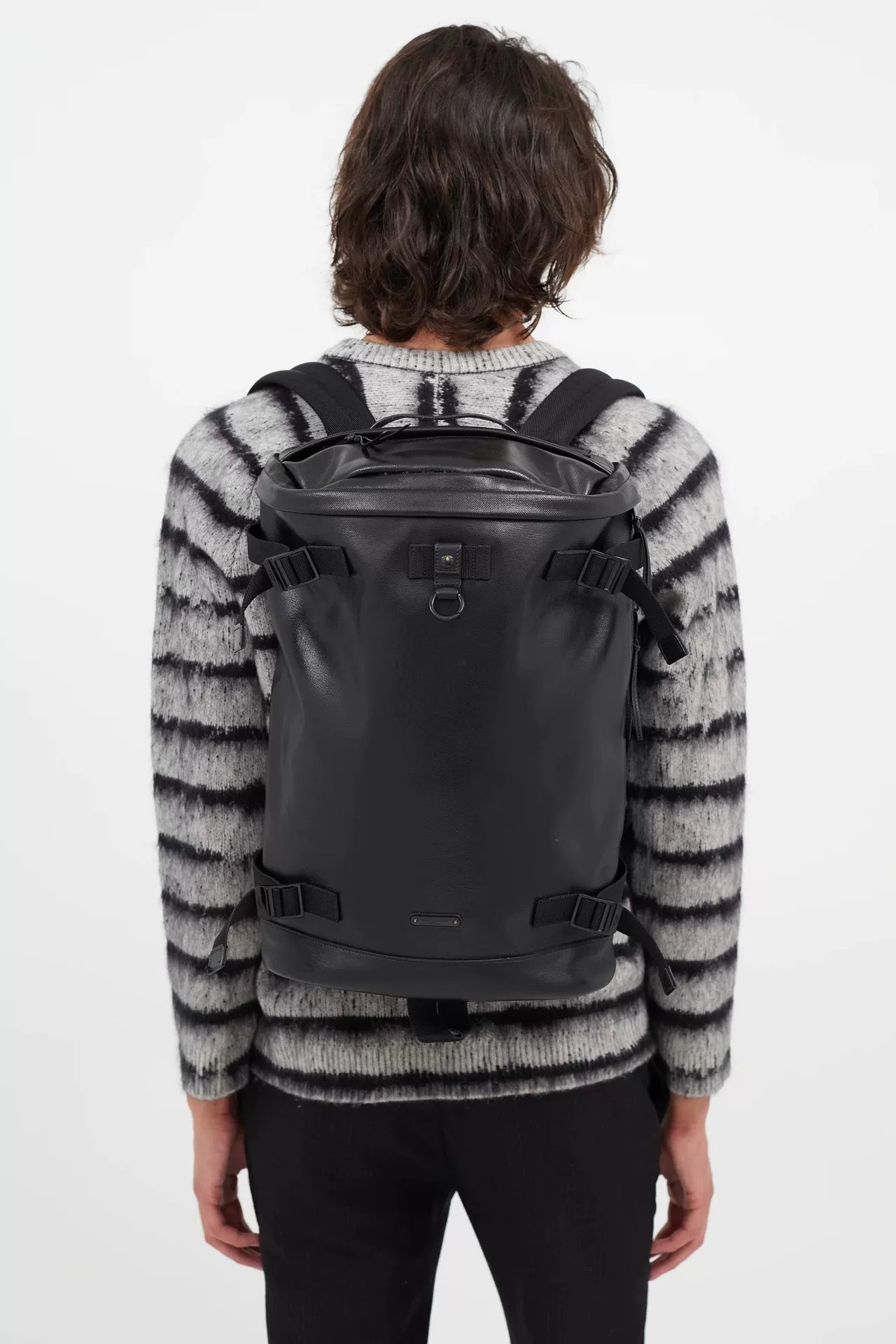 Saint Laurent Rivington Leather Backpack