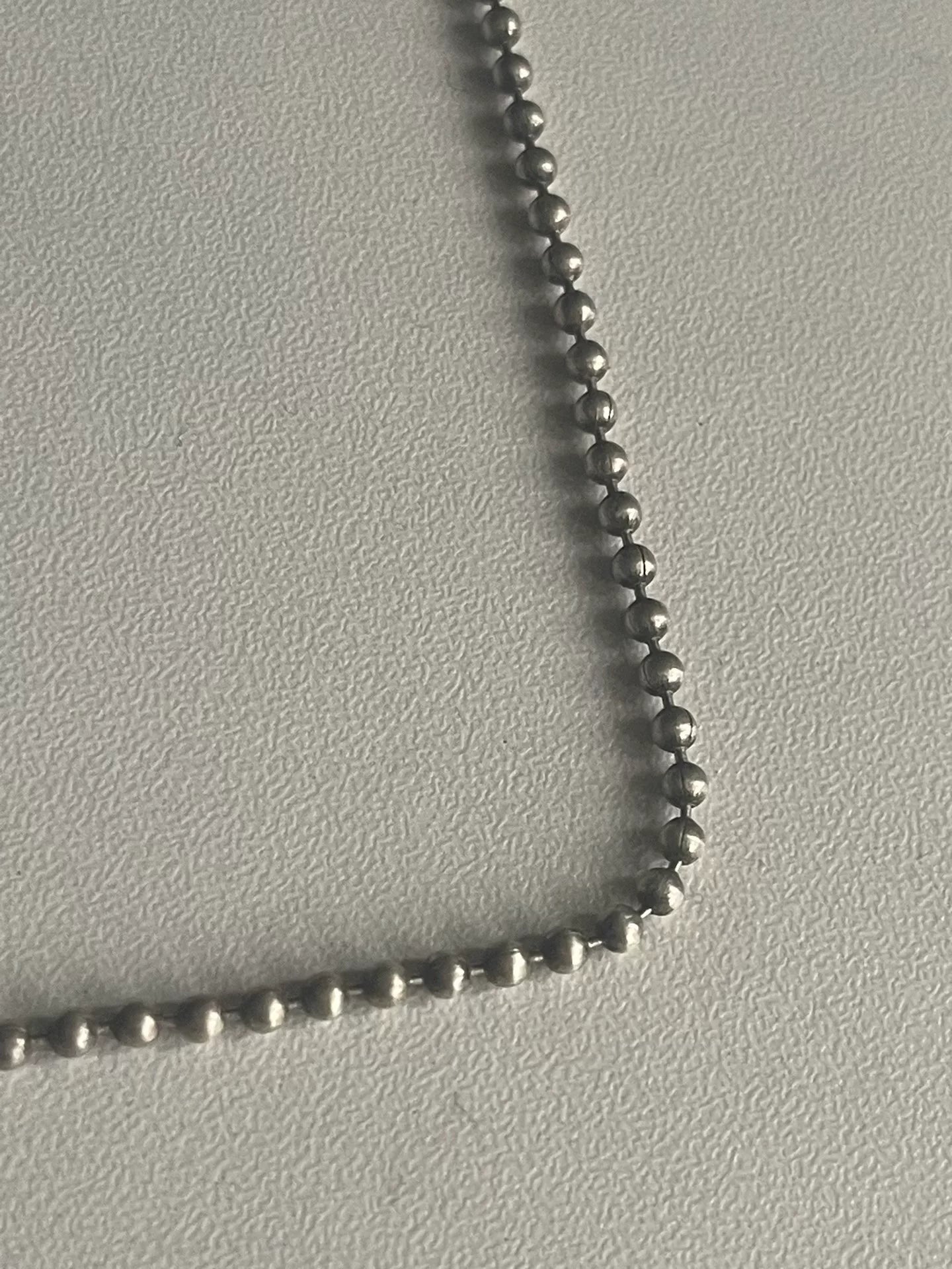 Maison Martin Margiela Boxing Glove Silver Necklace