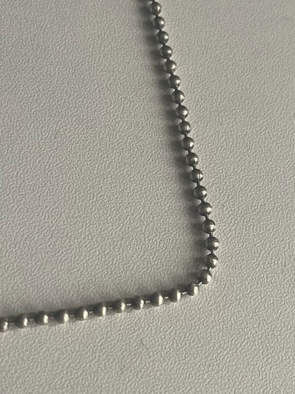 Maison Martin Margiela Boxing Glove Silver Necklace