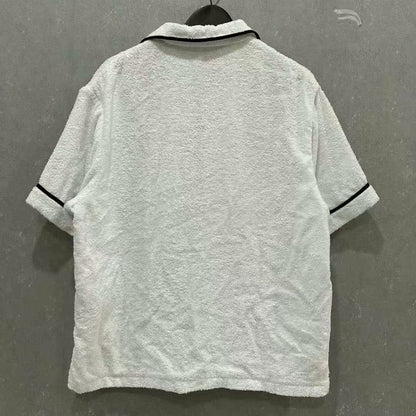 Prada Logo Short-Sleeve Button-Up Shirt