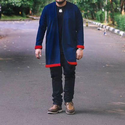 visvim sanjuro coat long indigo windbreaker