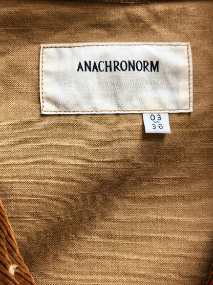 anachronorm hunting jacket in beige color