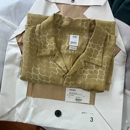 visvim Snake Print Hawaiian Shirt