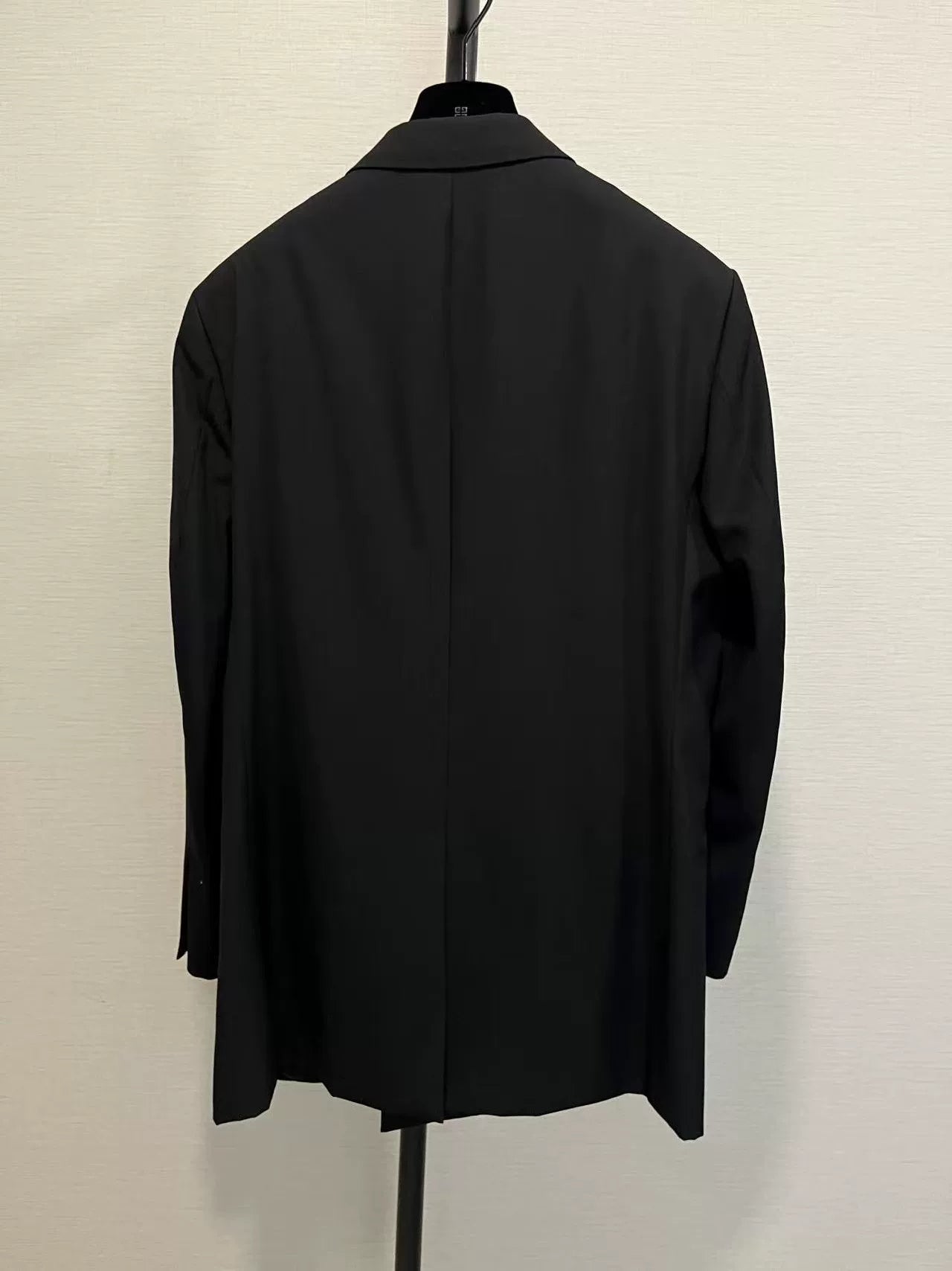 Givenchy Black U-Lock Suit Coat