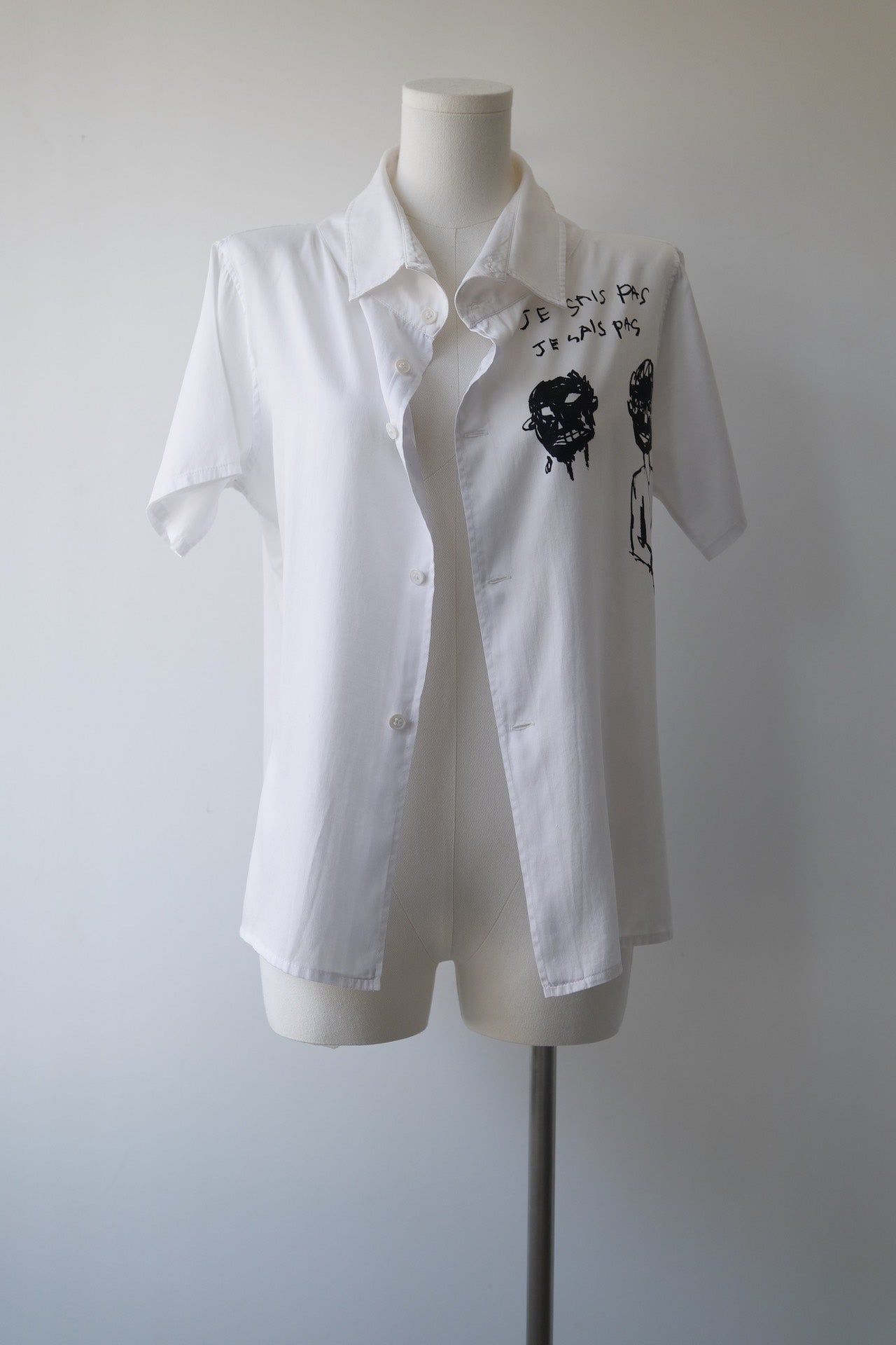 Yohji Yamamoto Noir French Graffiti Shirt