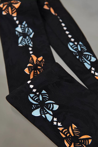 Yohji Yamamoto 90s Pinwheel Floral Tie