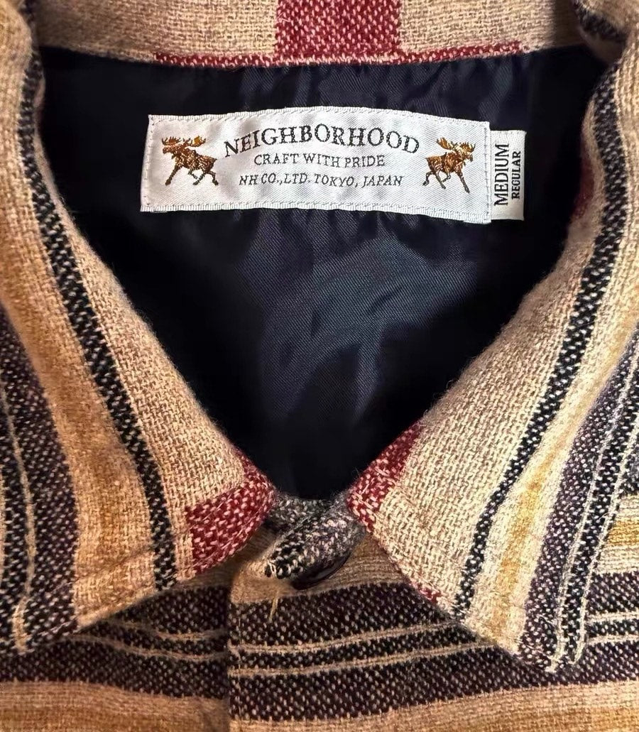 Neighborhood Wool Carpet Cloth Shirt Jacket