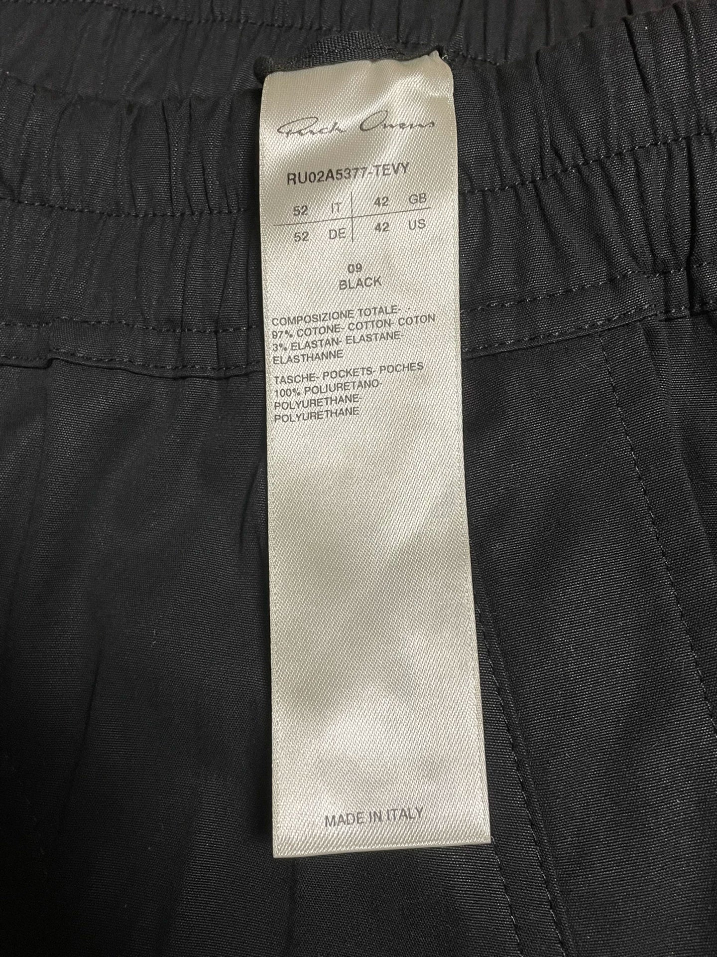 Rick Owens Ro Five Zipper Cargo Pants