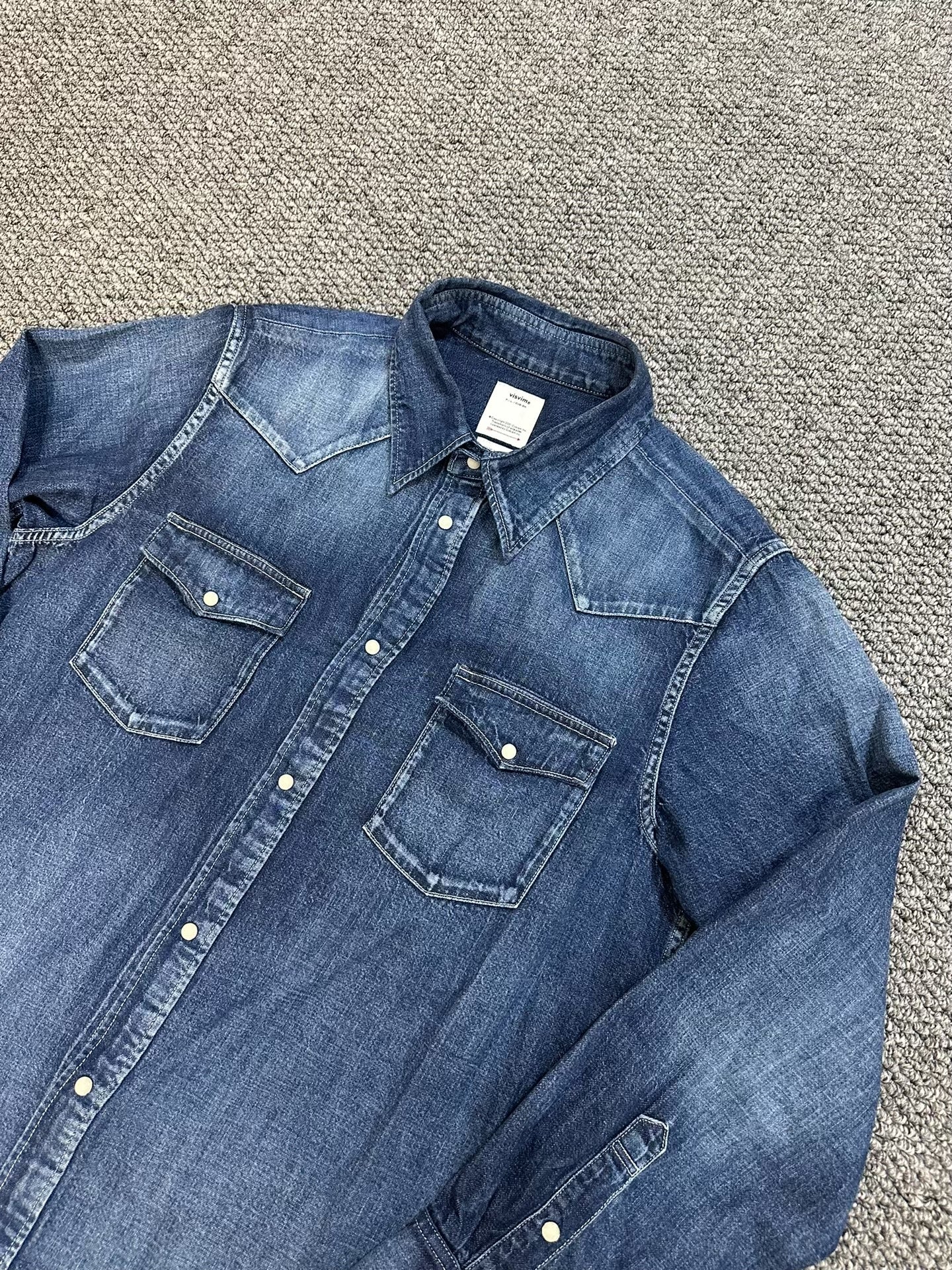visvim Social Sculpture Denim Shirt