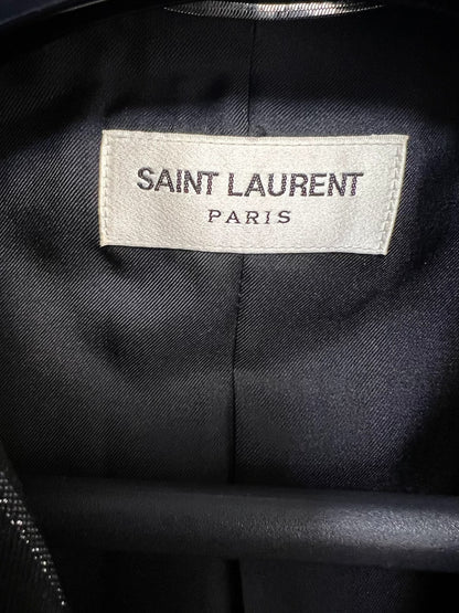 Saint Laurent Double-Breasted Pinstripe Blazer