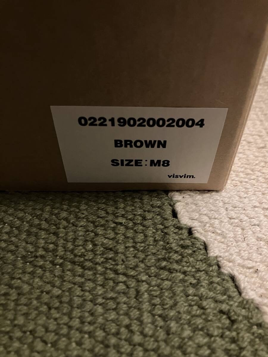 VISVIM T.W.O BOOTS F.I.L. Indigo M8