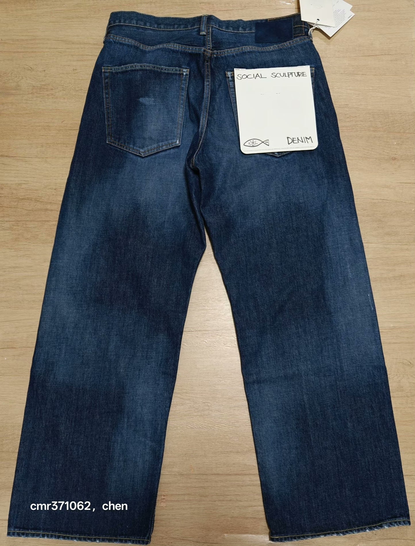 VISVIM 25AW SPOT SOCIAL SCULPTURE 01 WIDE DMGD-5