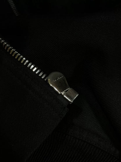 Rick Owens Wool Linen Blend MA-1 Jacket