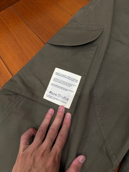 Acne Studios Green Utility Pants