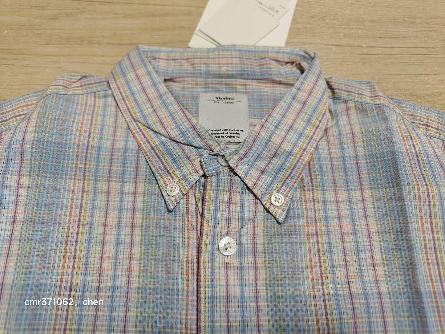 visvim 13ss Lungta 2 Tone B.D Shirt