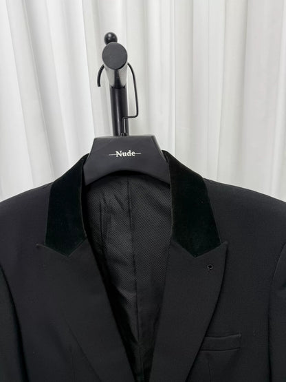 Number Nine Velvet Handwoven Coat