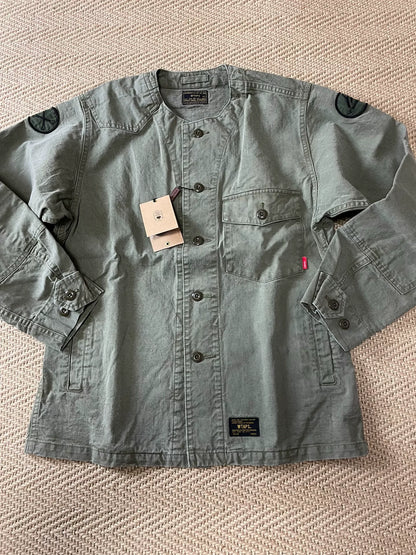 WTAPS 17SS SCOUT Washed Military Shirt
