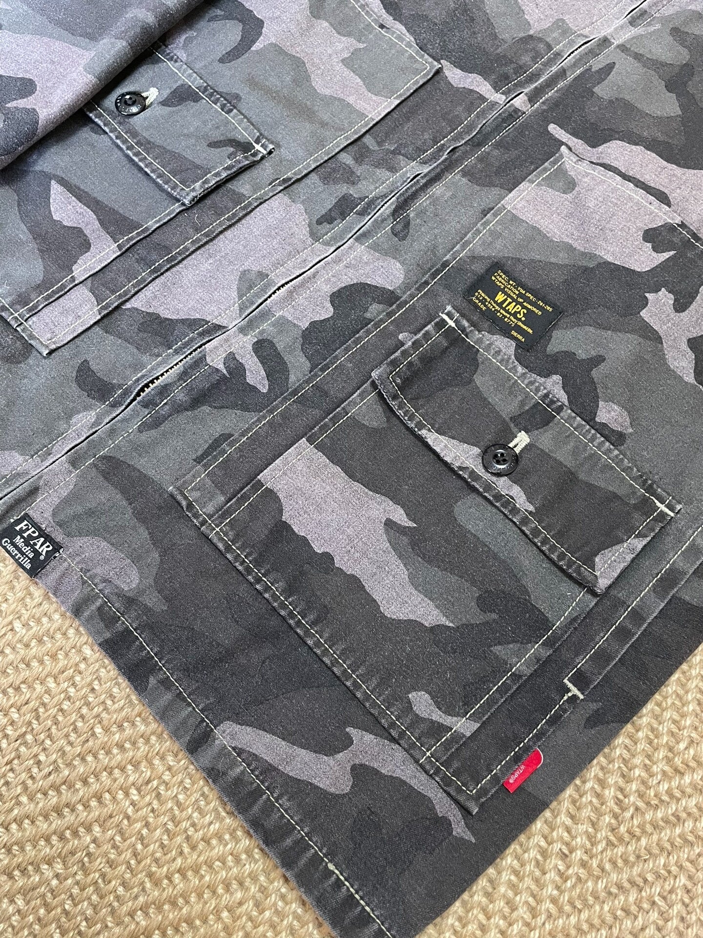 WTAPS Park-Ing Jacket Camouflage Design