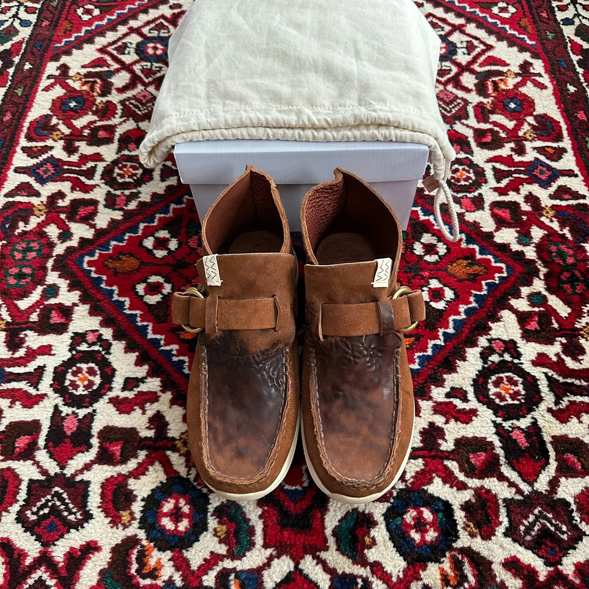 visvim skynyrd moc boots size 9.5