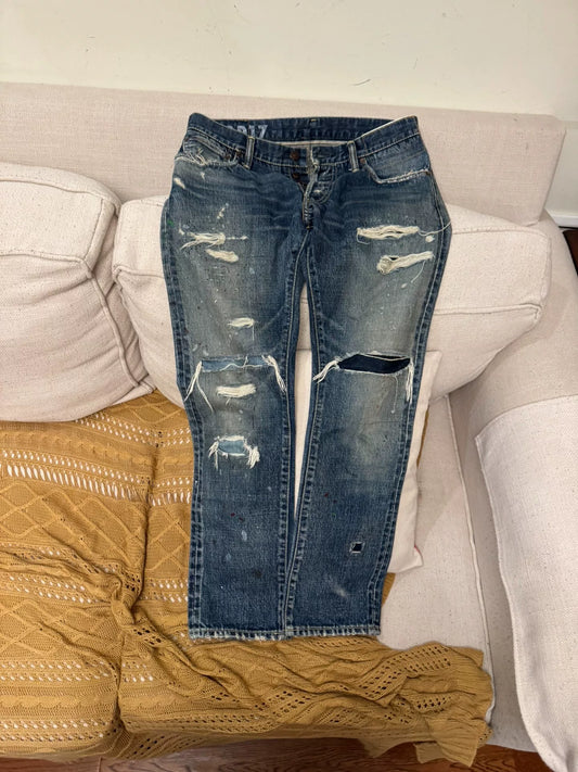 VISVIM 18AW Social Sculpture Denim