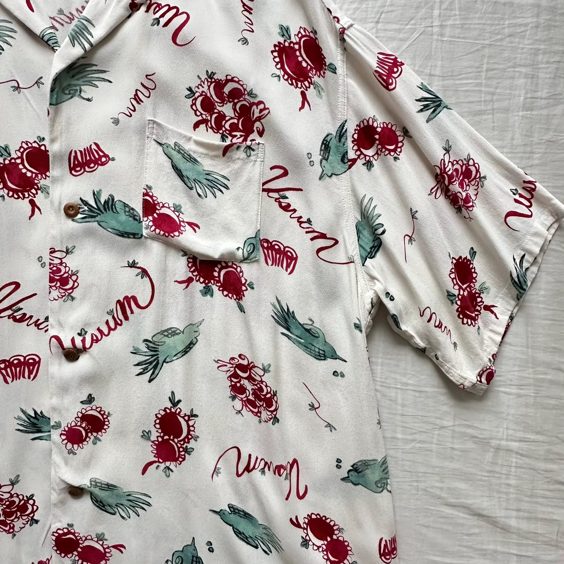 VISVIM WALLIS SHIRT SS SUNNYBIRD