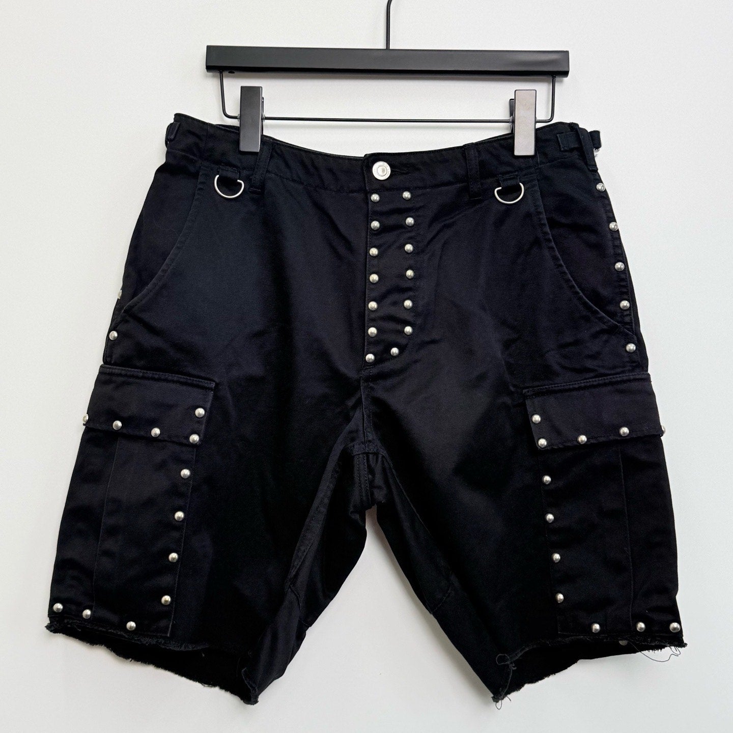 Saint Laurent 16SS Rivet Cargo Shorts