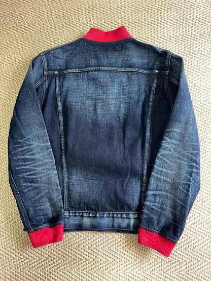 denim jacket by vanquish & fragment