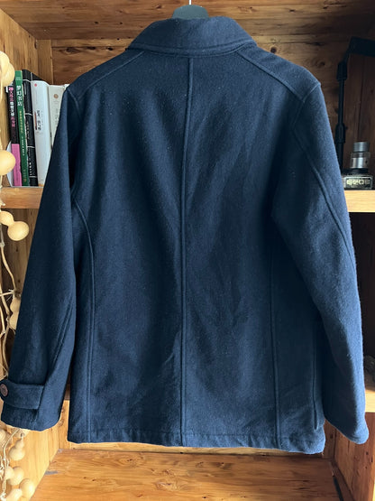 momotaro wool jacket deep blue stylish design