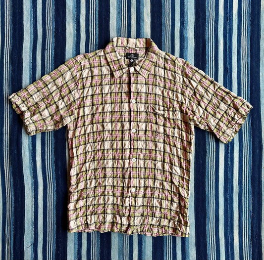 Nigel Cabourn Frankies Check Short-Sleeve Shirt