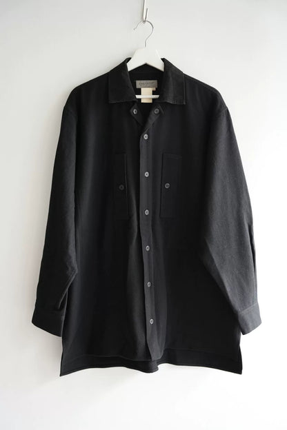 Yohji Yamamoto Wool Shirt with Unique Design