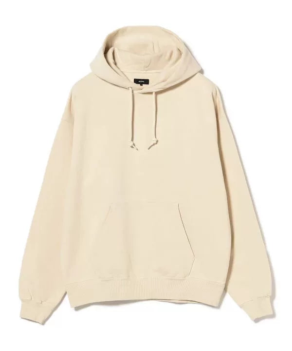 BEAMS Cotton Loose Fleece Hoodie