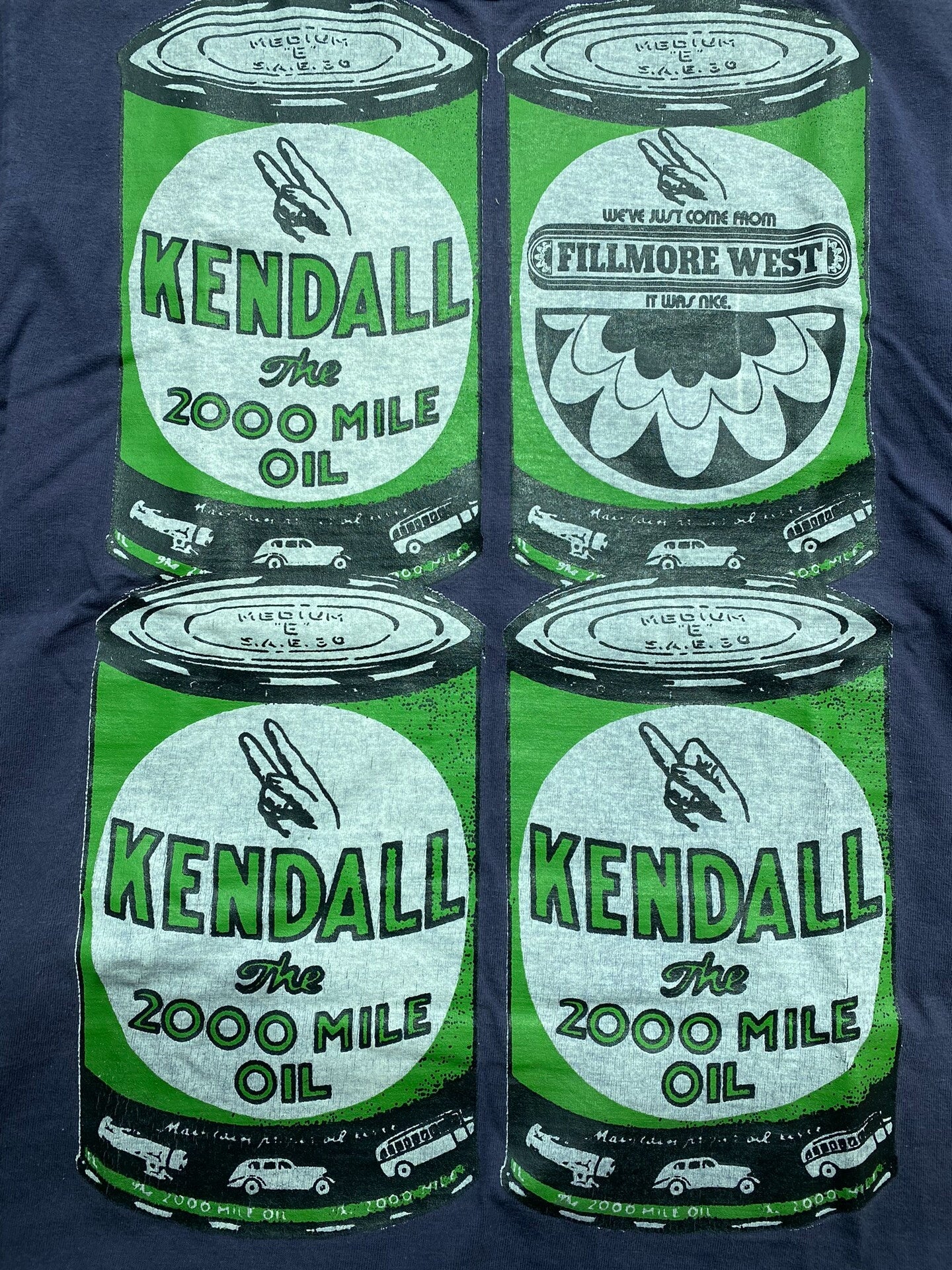 bootleggers short sleeve tee M color block