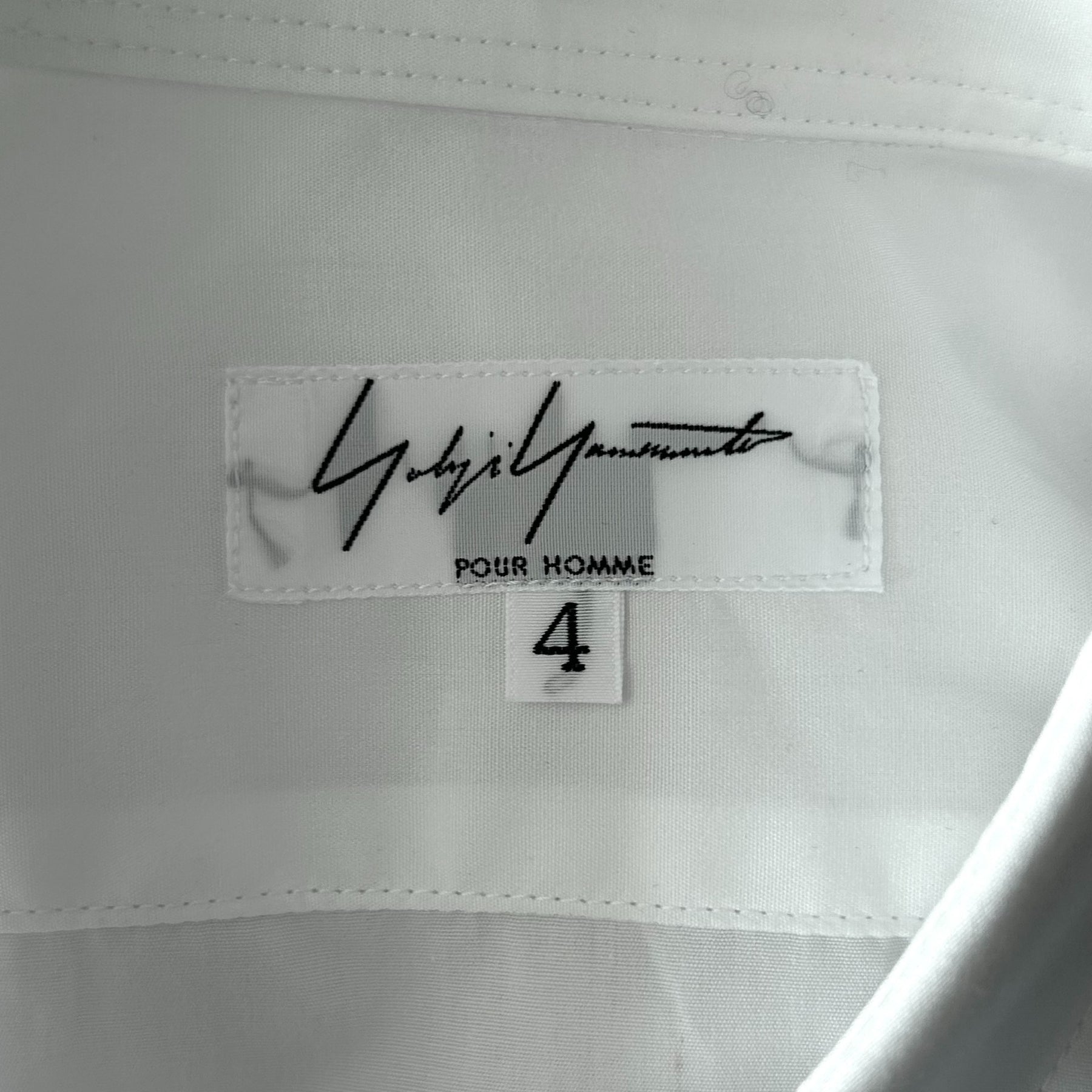 Yohji Yamamoto 13SS Blue Stripe Shirt