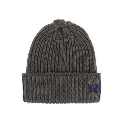 NEEDLES Wool Butterfly Embroidered Watch Cap