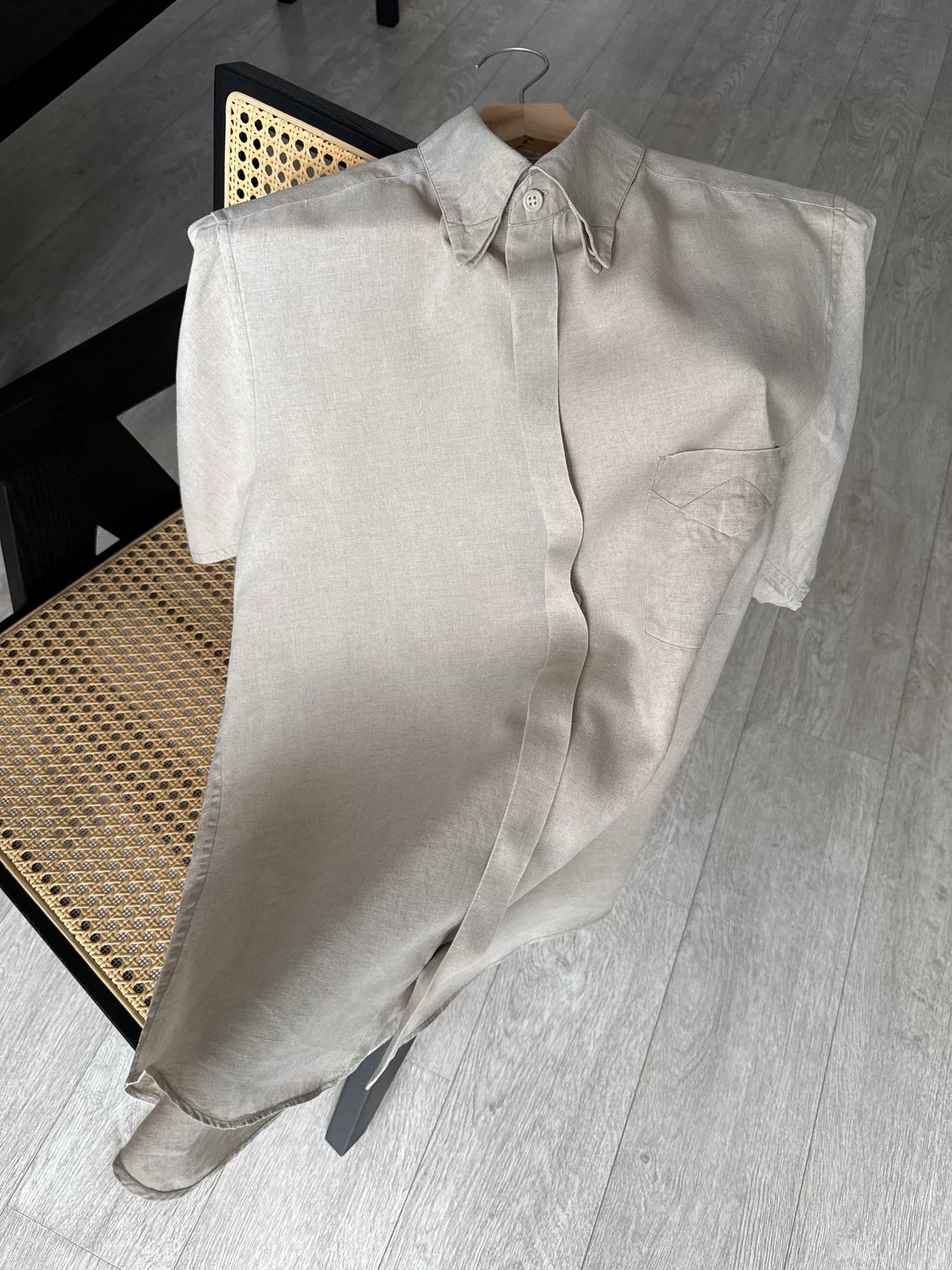 Yohji Yamamoto Y's Linen Short Sleeve Shirt