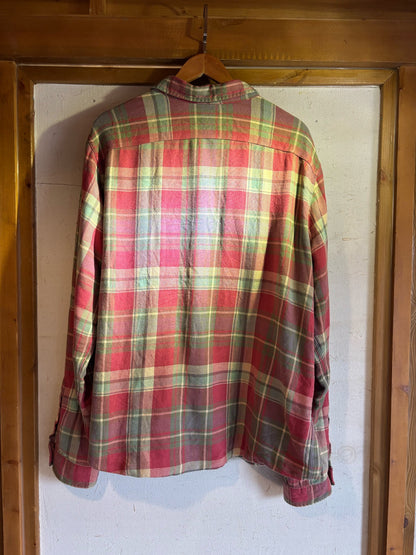 90s Ralph Lauren Double-Layer Plaid Shirt