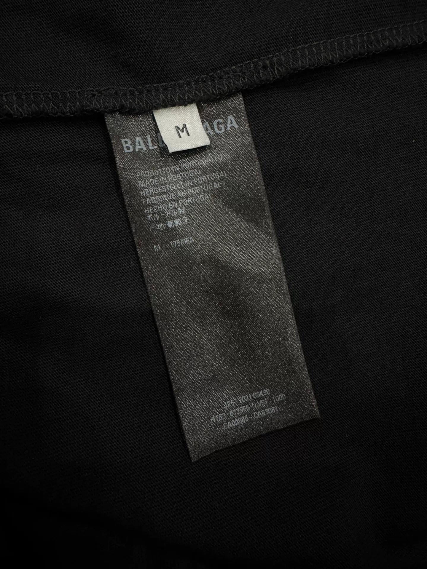 Balenciaga Short Sleeve Embroidered T-Shirt M