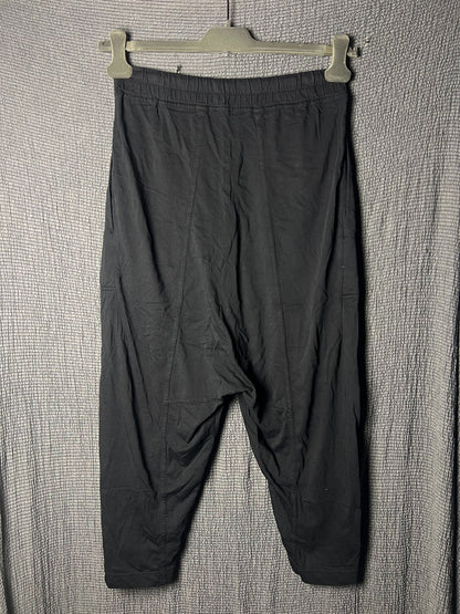 Rick Owens 16FW Cotton Drop-Crotch Cropped Pants
