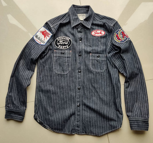 bootleggers vintage pegasus printed shirt