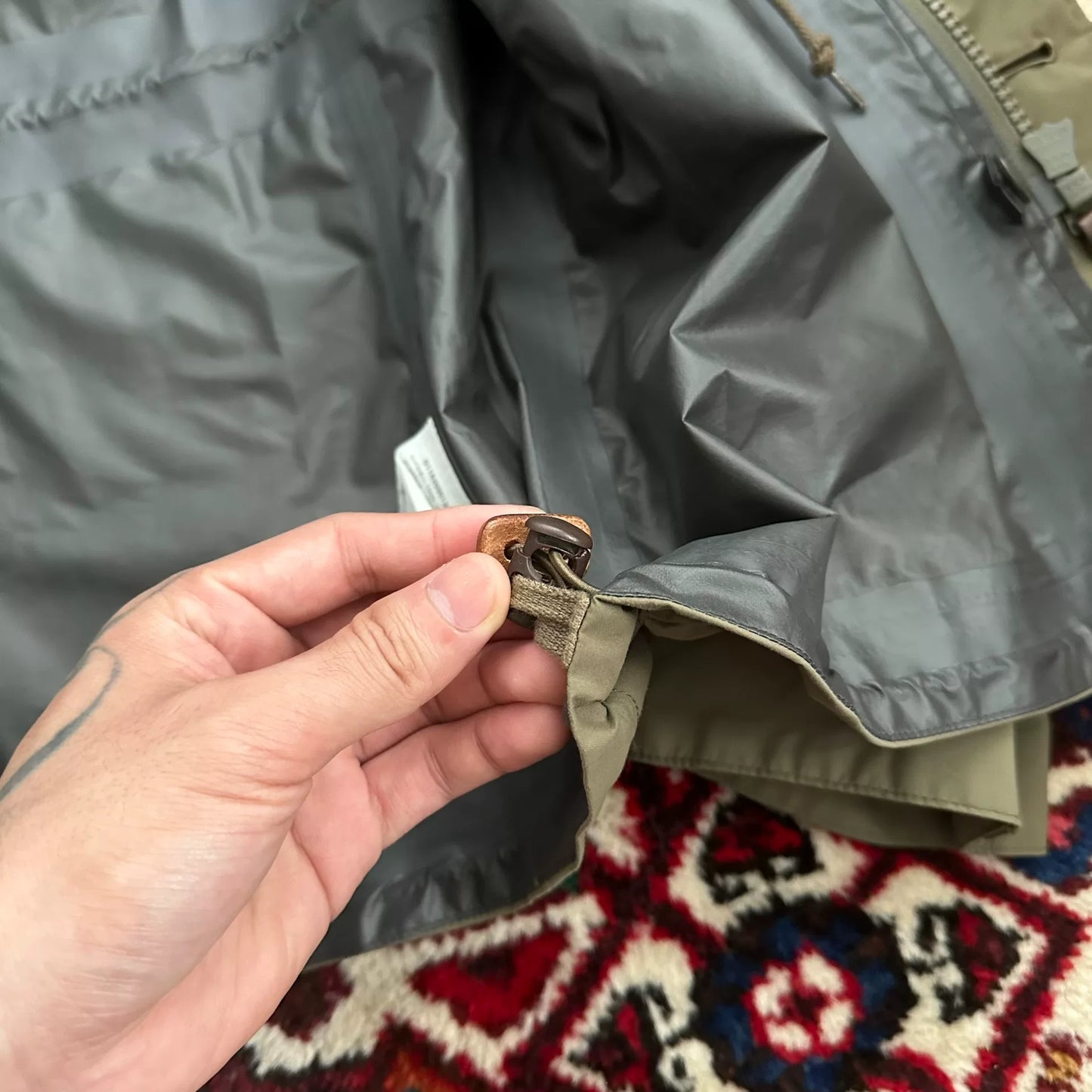 visvim gore-tex jacket size large