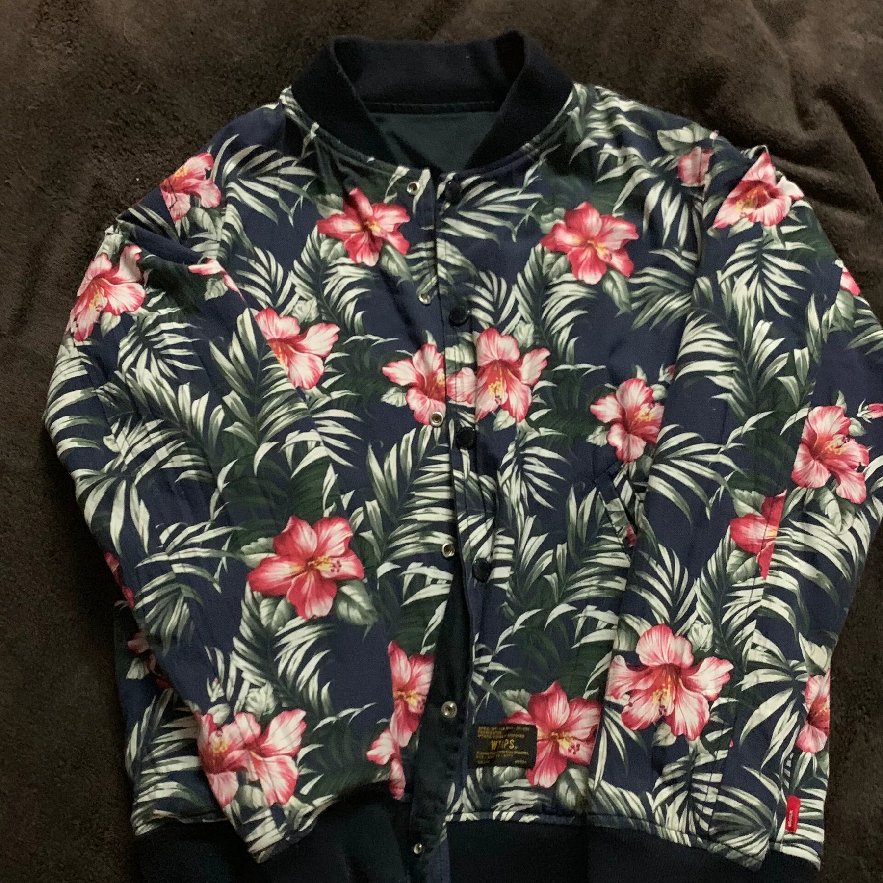 WTAPS 15SS Team Jacket Navy