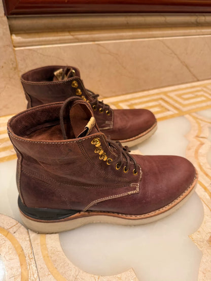 visvim virgil boots folk kngr dk brown
