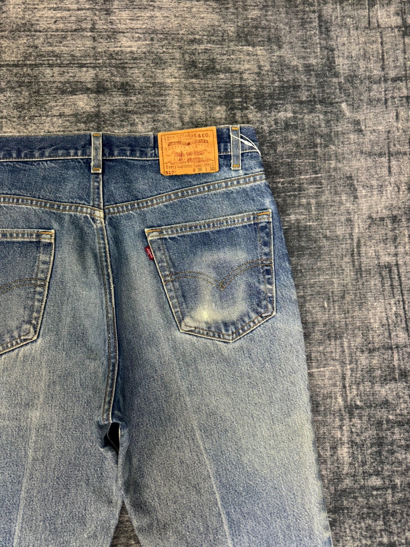 Vintage Levis 517 90s USA Blue Jeans