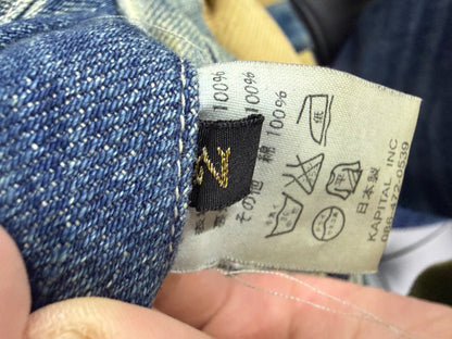 Kapital Double-Sided Denim Jacket with Rivets