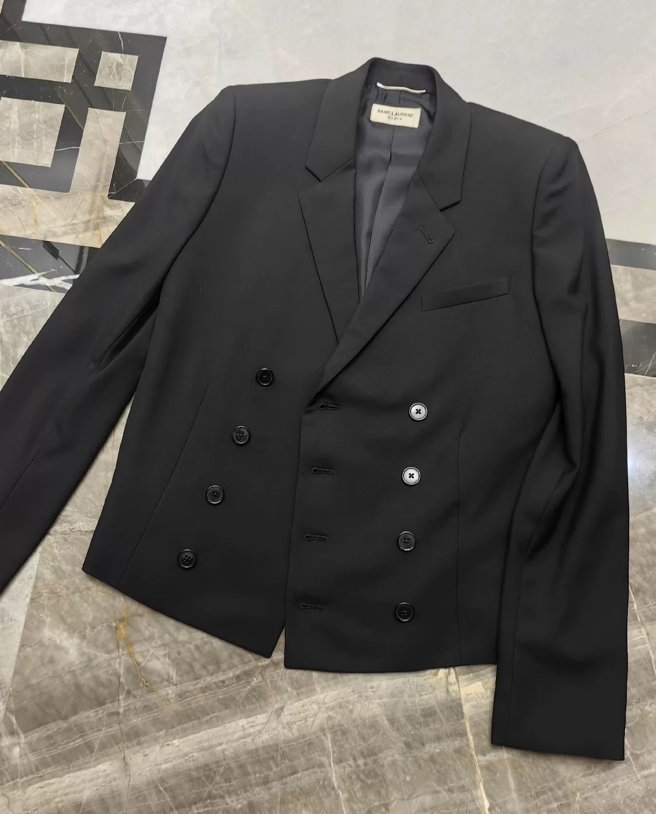 Saint Laurent Double-Breasted Blazer