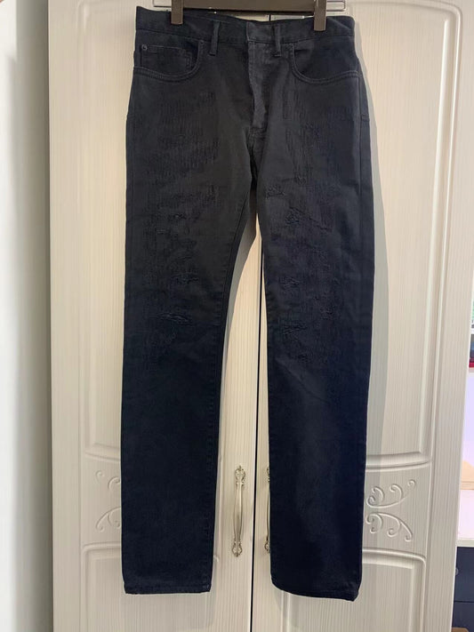 Dior Homme Distressed Denim Jeans